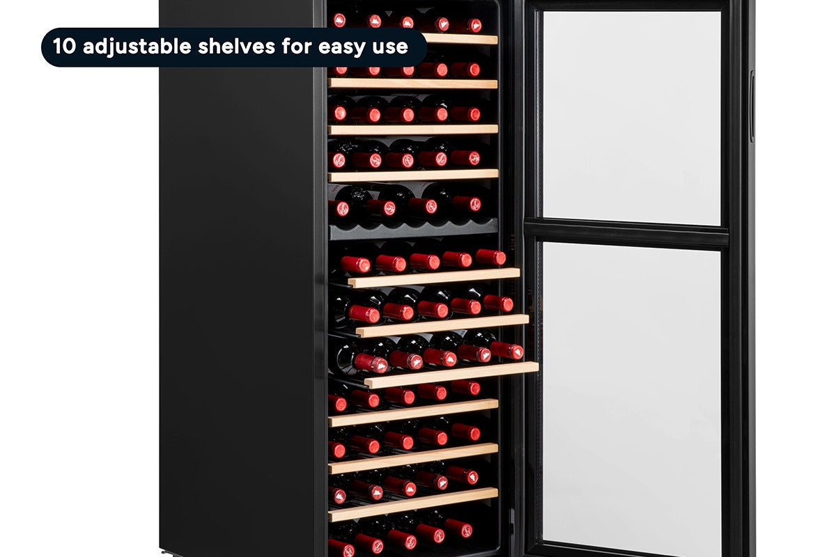 Kogan 80 Bottle Dual Zone Wine Fridge