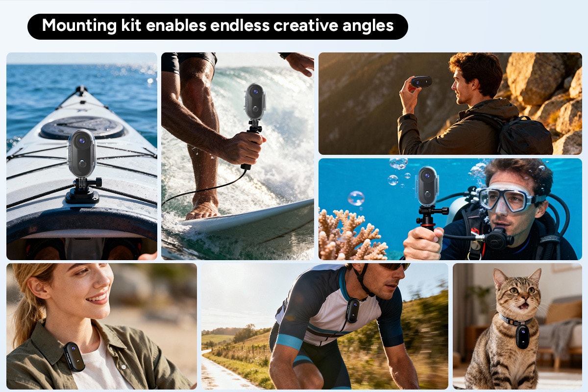 Kogan 1080P Mini Body Action Camera