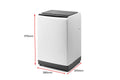 Kogan 9kg Top Load Washing Machine (White)