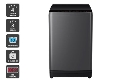 Kogan 8kg Top Load Washing Machine (Grey)