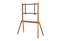 Kogan Scandinavian Studio TV Floor Stand for 49"-75" TVs (Walnut)