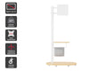 Kogan Portable TV Display Stand with Shelf for 17" - 43" TVs (White)