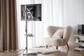 Kogan Portable TV Floor Stand for 17" - 43" TVs (White)