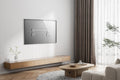 Kogan Ultra Slim Micro-Gap Fixed TV Wall Mount for 37" - 85" TVs (White)