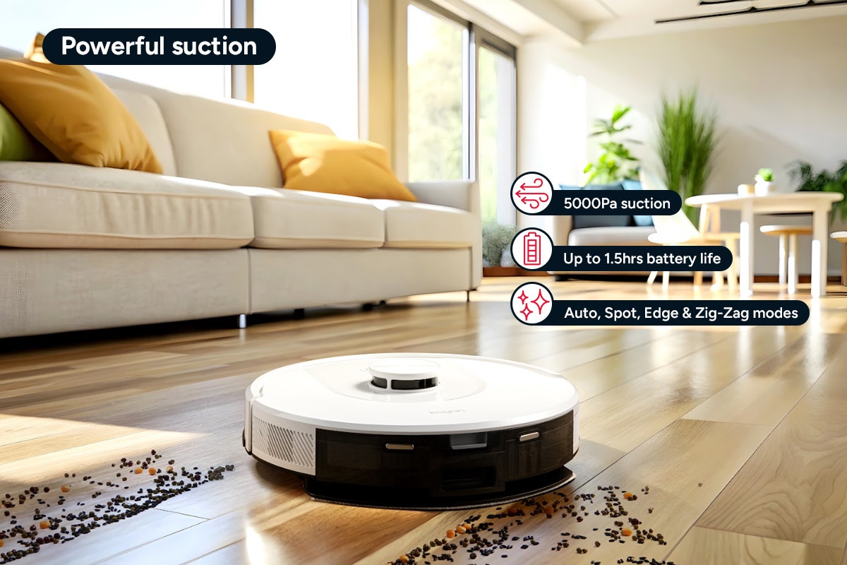 Kogan SmarterHome™ LX16 Pro Robot Vacuum Cleaner and Mop