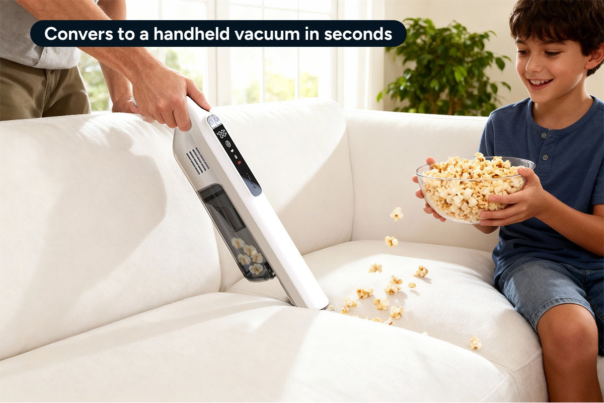 Kogan MX15 Ultralight Stick Vacuum Cleaner with Auto-Empty Dock