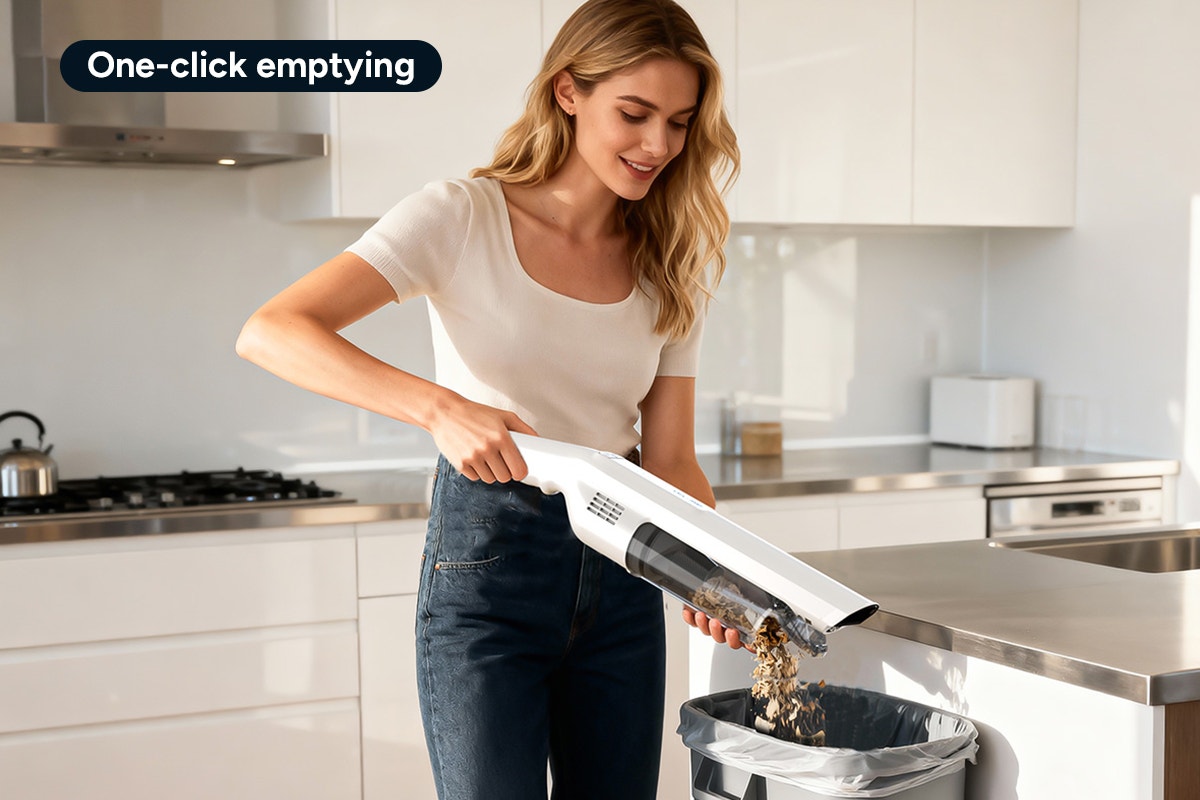 Kogan MX15 Ultralight Stick Vacuum Cleaner with Auto-Empty Dock