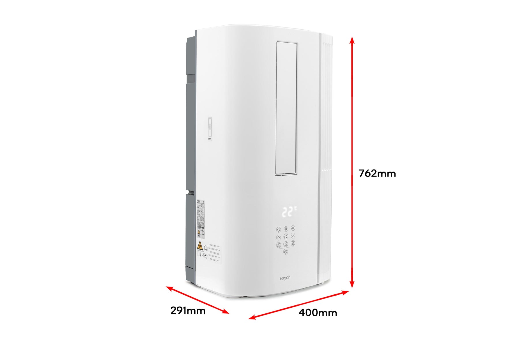 Kogan 1.75kW Vertical Window Wall Air Conditioner - SuperSaverAU - view 11