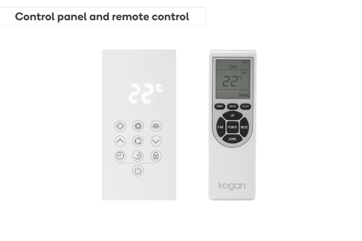 Kogan 2.2kW Inverter Vertical Window Air Conditioner - SuperSaverAU - view 9