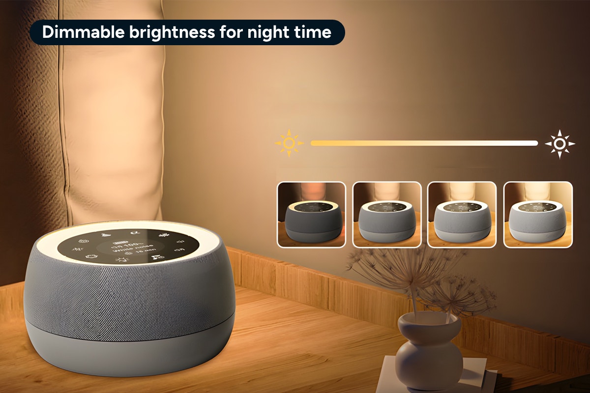 Premium White Noise Machine and Night Light - SuperSaverAU - view 10