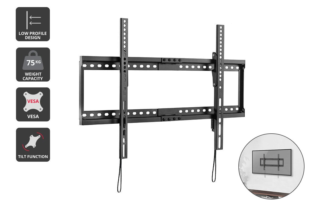 Kogan Slim Tilt Adjustable Wall Mount for 37" - 85" TVs