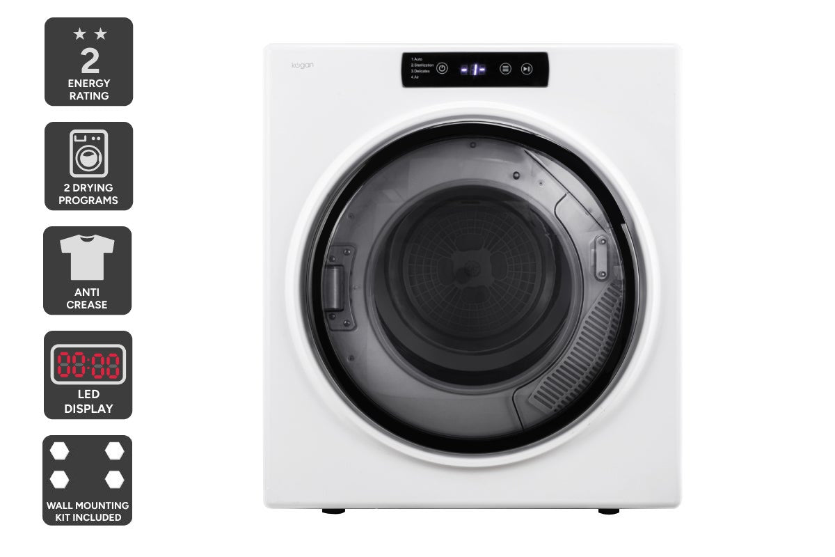 Kogan 5kg Vented Dryer (White)