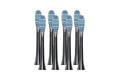 Kogan X700 Sonic Electronic Tooth Brush Replacement Heads (Black, 8 Pack)
