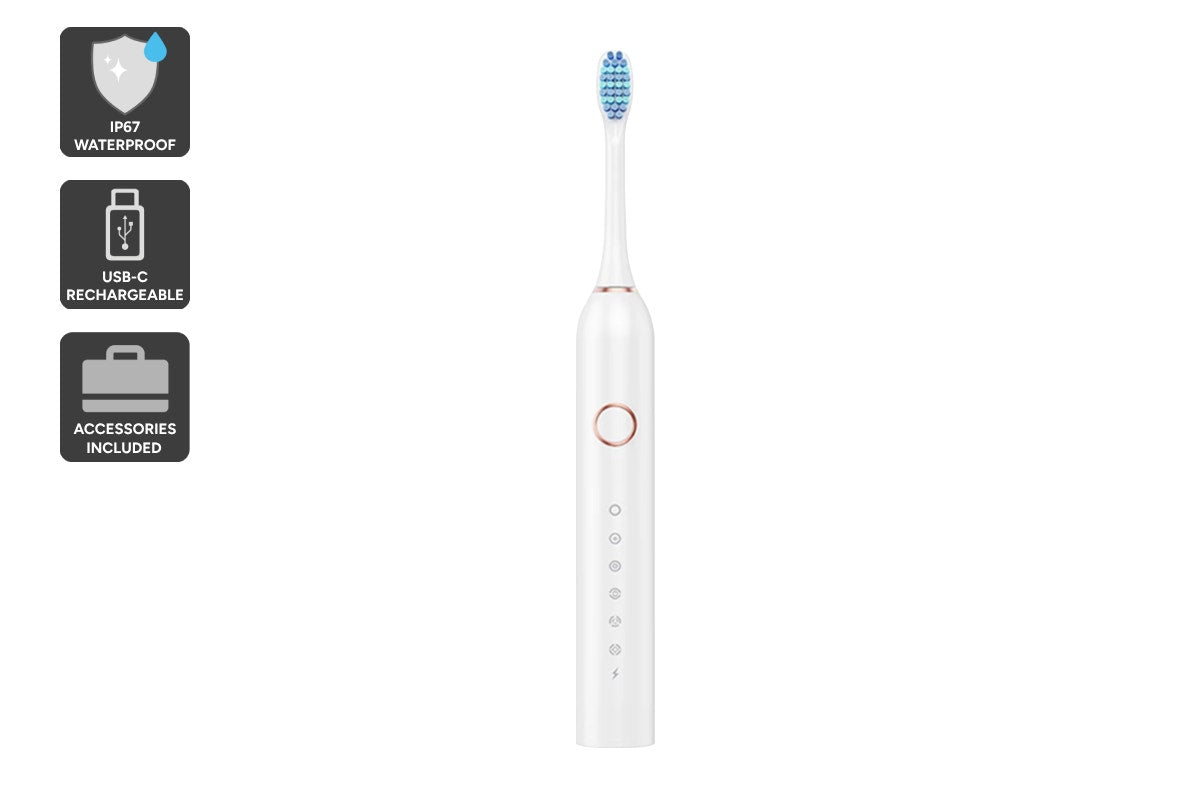 Kogan X700 Sonic Electronic Tooth Brush (White)