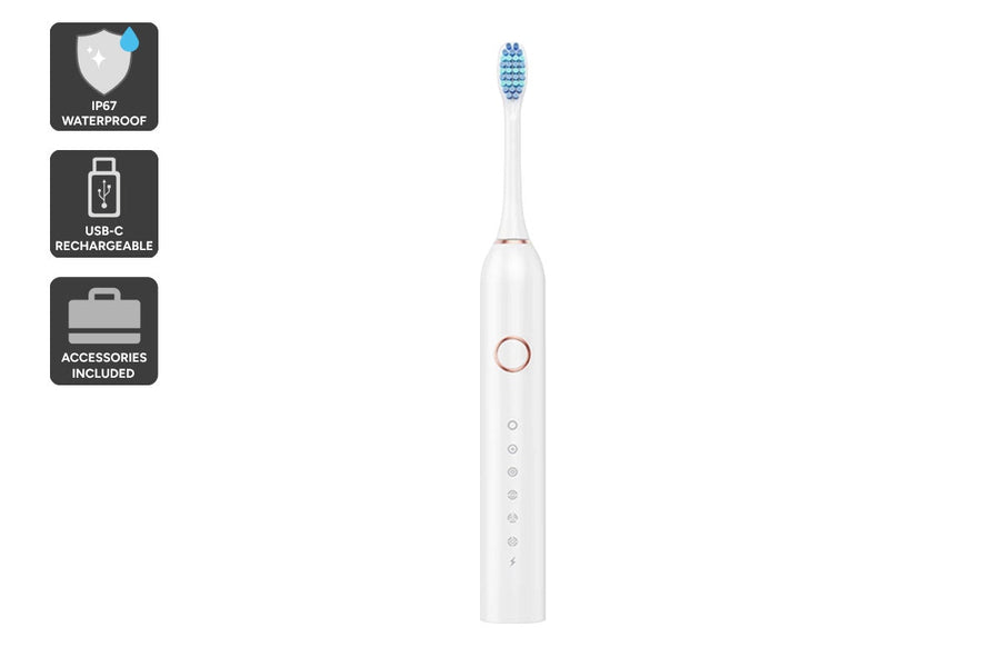Kogan X700 Sonic Electronic Tooth Brush (White)