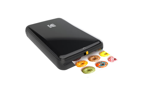 Kodak Step Instant Mobile Photo Printer and Photo Paper (Black, 50 Sheets)
