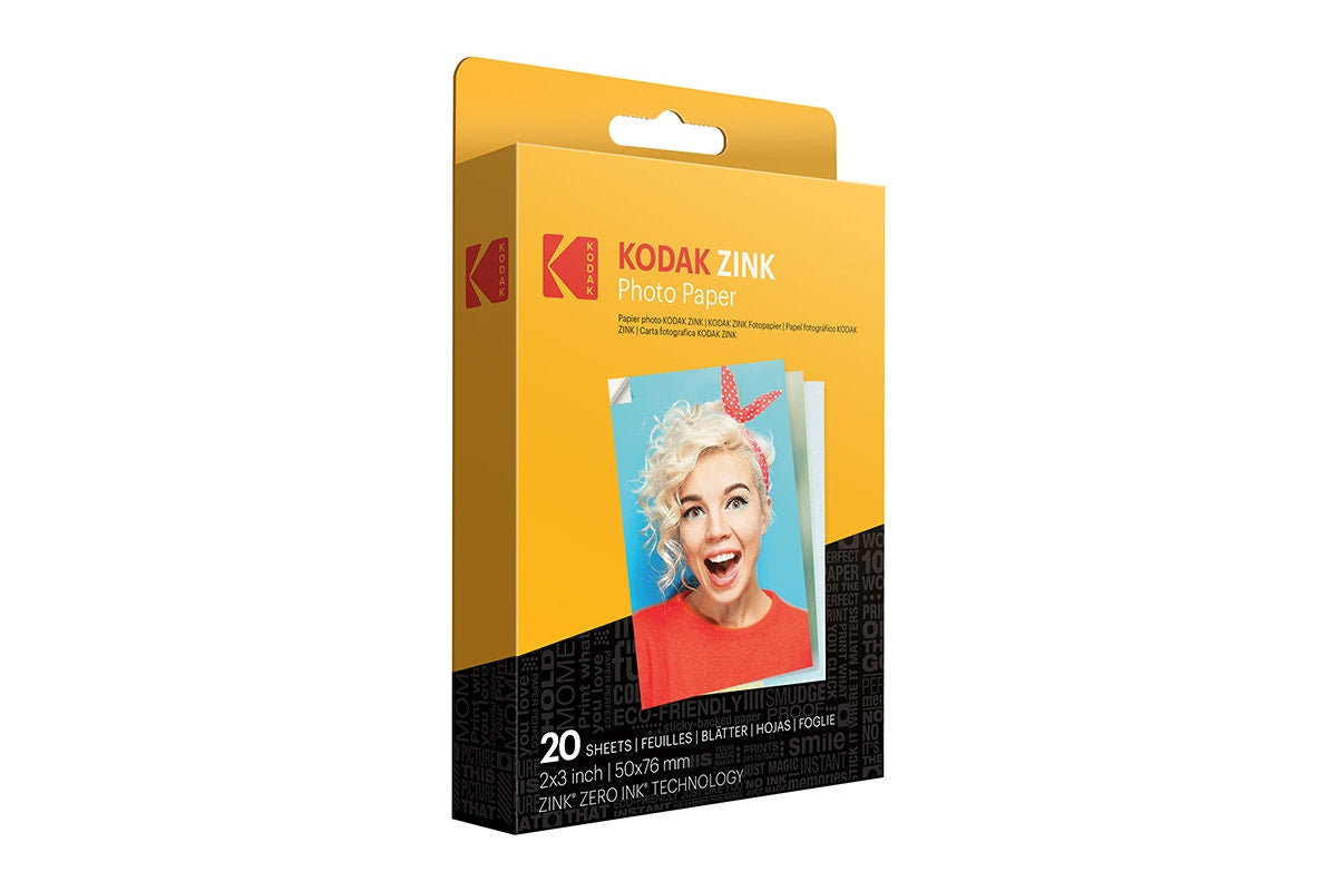 Kodak ZINK 2x3" Media Paper (20 Sheets)