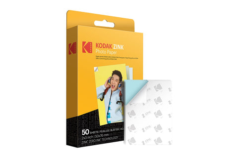 Kodak ZINK 2x3" Media Paper (50 Sheets)