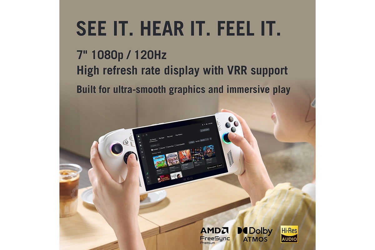 ROG Xbox Ally AMD Ryzen Z2 A 16GB 512GB 120Hz Gaming Handheld (60Wh)