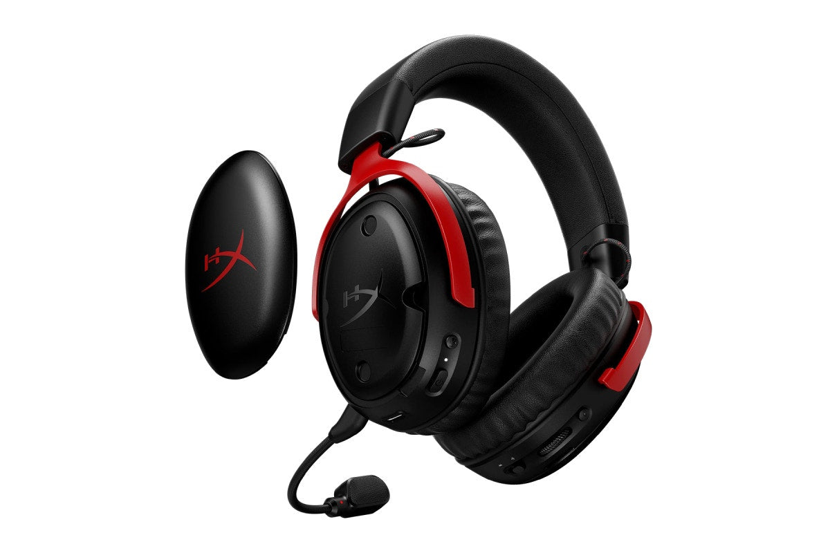 HyperX Cloud III S Wireless Gaming Headset (Black/Red)