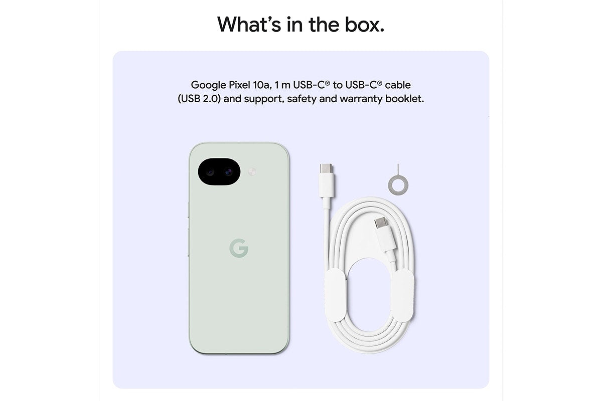 Google Pixel 10a 5G (128GB, Fog)