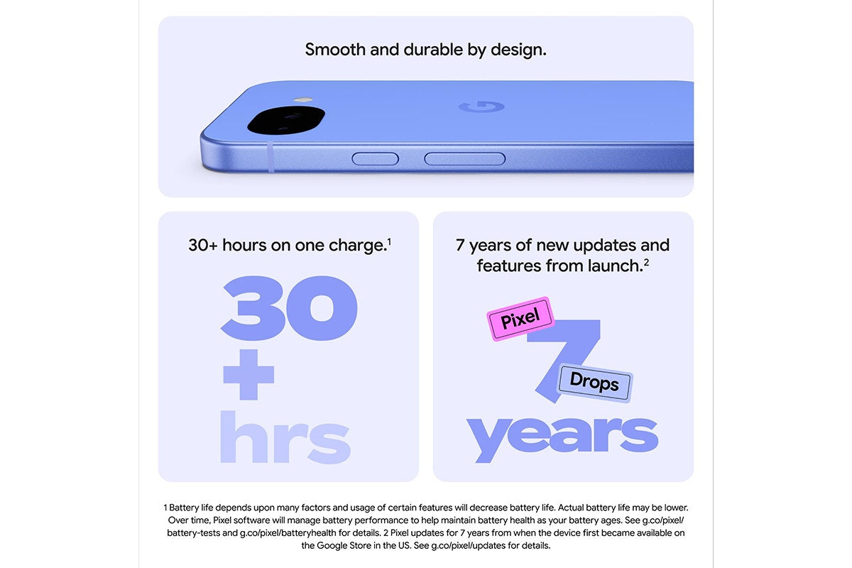 Google Pixel 10a 5G (128GB, Fog)