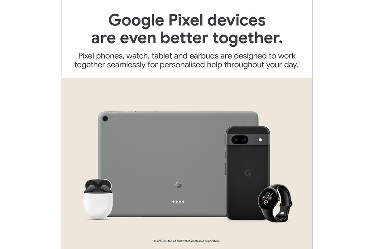 Google Pixel 8a 5G - 256GB, Obsidian - SuperSaverAU - view 10