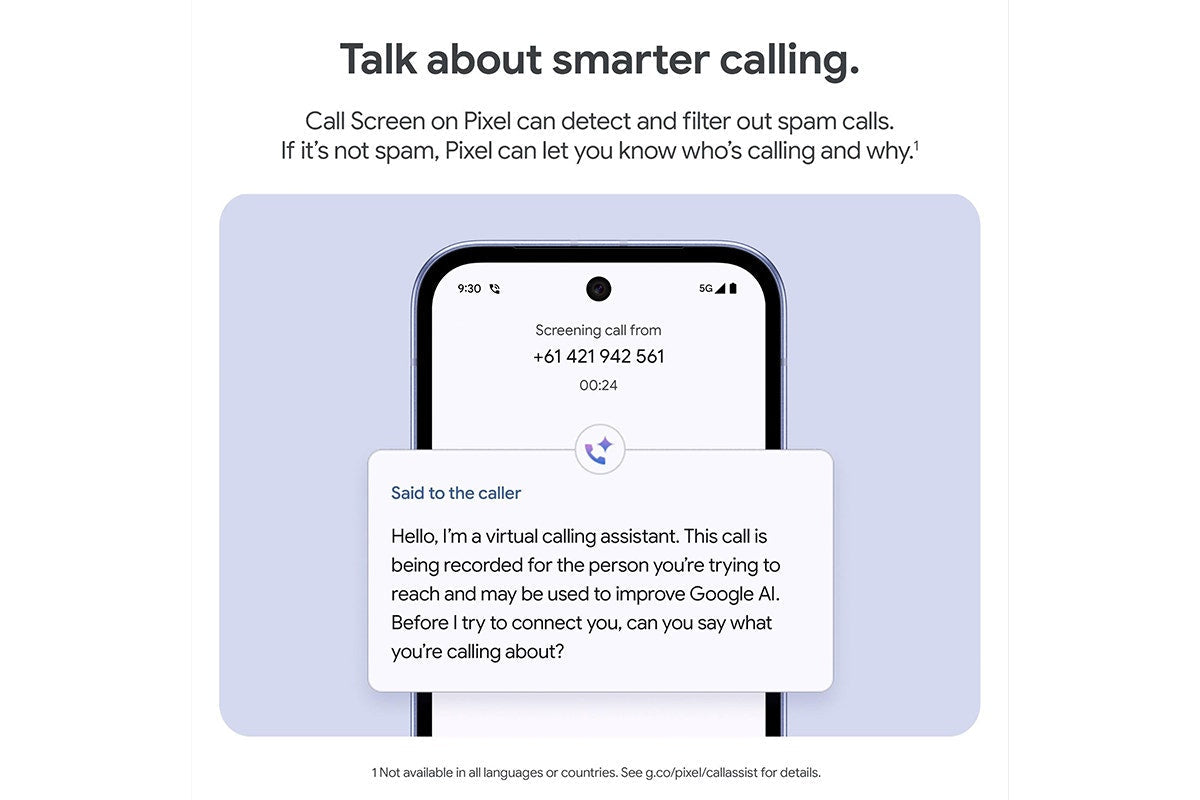 Google Pixel 9a 5G (128GB, Iris)
