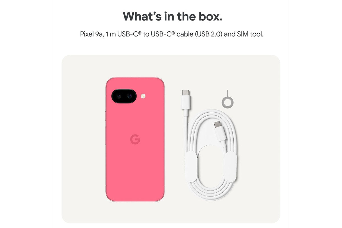 Google Pixel 9a 5G (128GB, Peony)