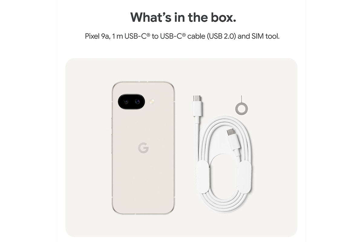 Google Pixel 9a 5G (256GB, Porcelain)