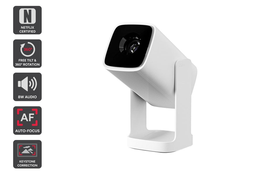 Wanbo Cube 1 HD Smart Projector (White)