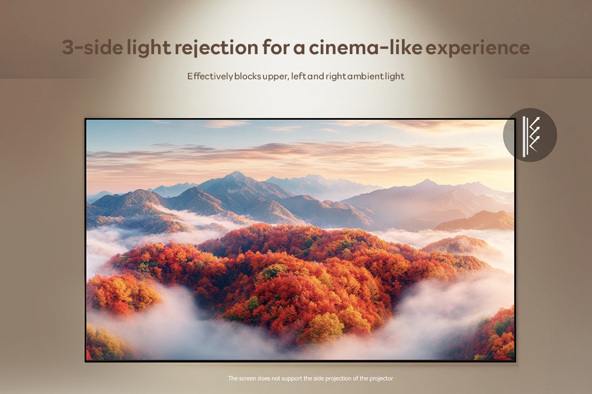 Wanbo 100" Fresnel ALR Projector Screen - SuperSaverAU - view 7