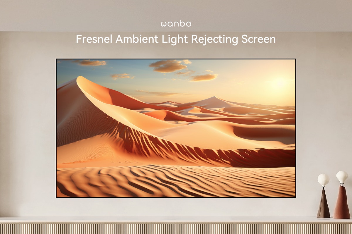 Wanbo 100" Fresnel ALR Projector Screen - SuperSaverAU - view 5