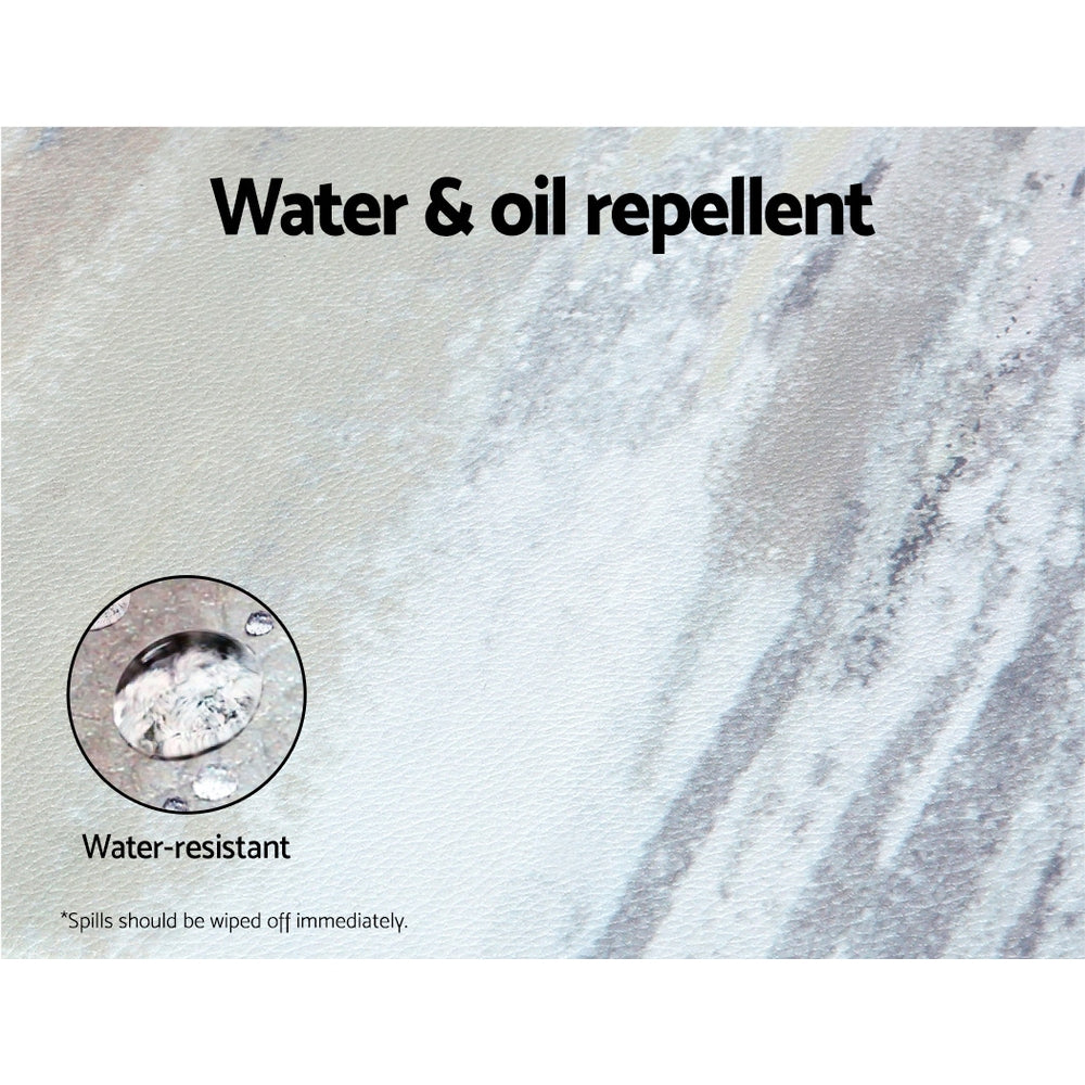 Artiss Kitchen Mat Non-slip 45x150cm PVC with 10mm Cushioning Support