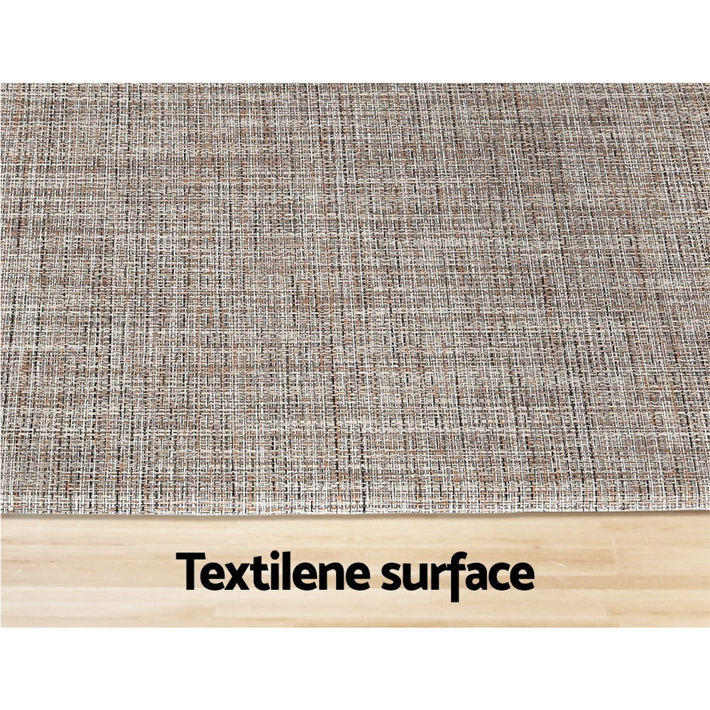Artiss Kitchen Mat 45x150cm Non-slip Textilene Floor Rug with 10mm Cushioning