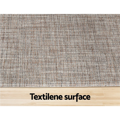 Artiss Kitchen Mat 45x150cm Non-slip Textilene Floor Rug with 10mm Cushioning