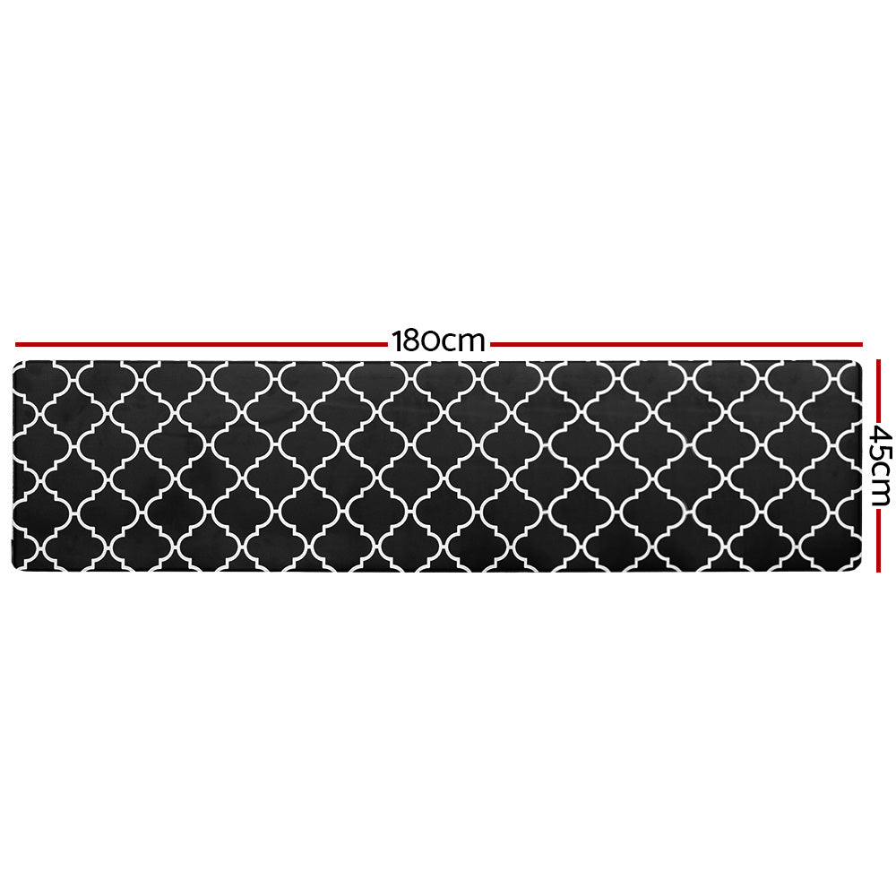 Artiss Kitchen Mat 45x180cm Non-slip PVC Floor Rug with 5mm Cushioning Support - SuperSaverAU - view 2