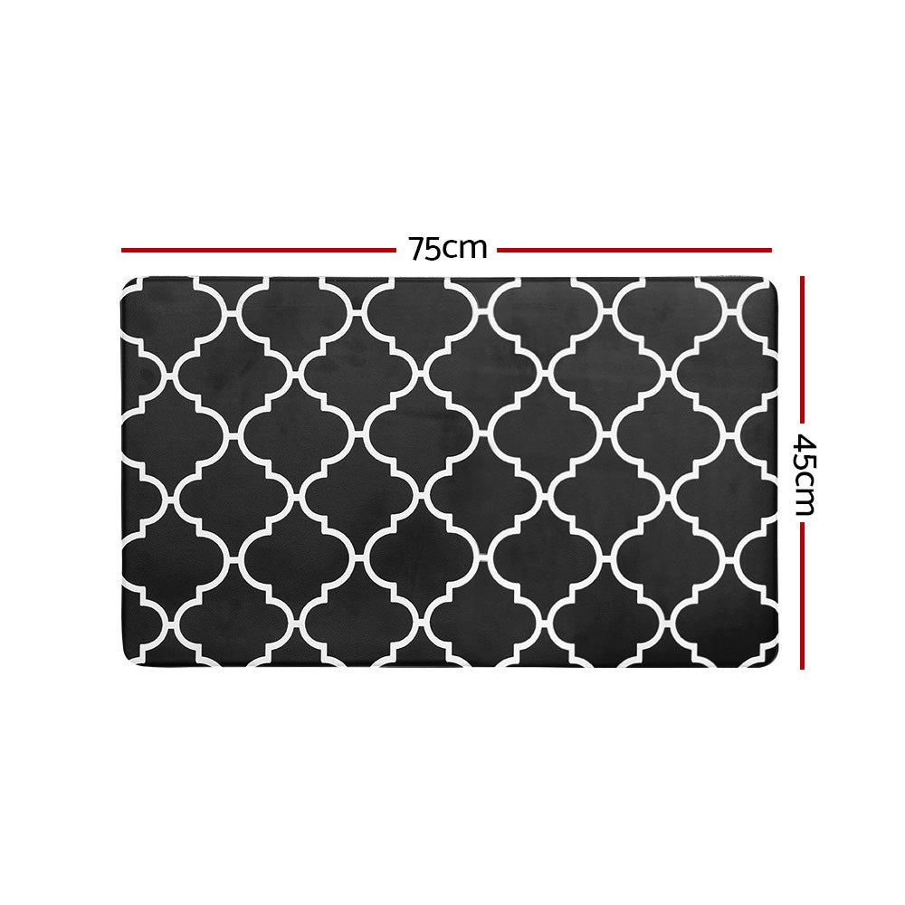 Artiss Kitchen Mat Non-slip 45x75cm PVC Floor Rug with 5mm Cushioning Support - SuperSaverAU - view 2