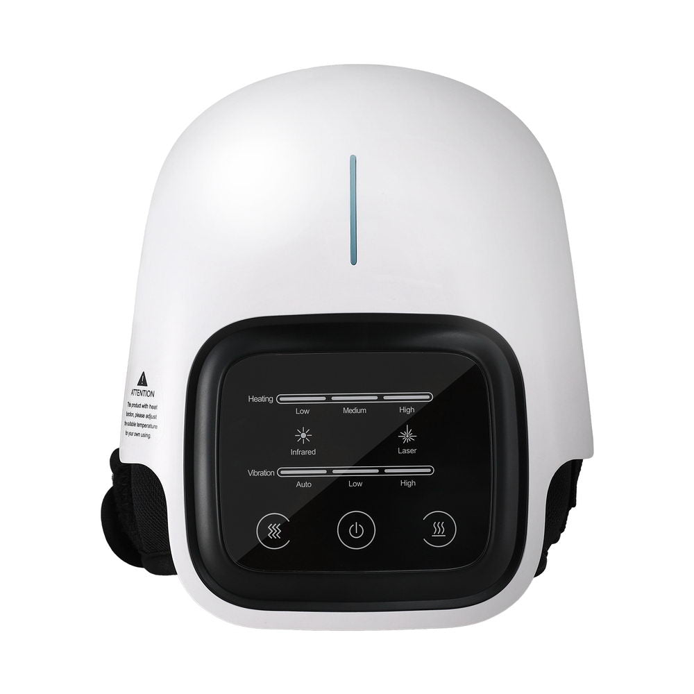 Livemor Heated Knee Massager with Vibration Infrared Laser and USB Charging