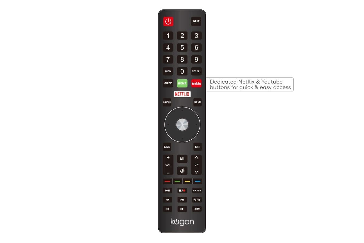 Kogan TV Remote Control (Z004) | SuperSaverAU