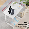Artiss Laptop Desk Table Adjustable 60CM White - SuperSaverAU - view 5