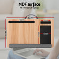 Artiss Lap Desk Laptop Desks Portable w/ Wrist-rest Phone Slot Mouse Pad 55CM - SuperSaverAU - view 4