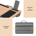 Artiss Lap Desk Laptop Desks Portable w/ Wrist-rest Phone Slot Mouse Pad 55CM - SuperSaverAU - view 6