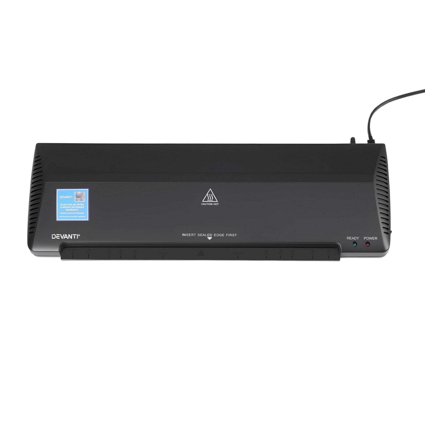 Devanti A3 Laminator Machine – Black Hot & Cold Lamination