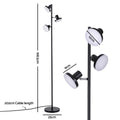 Artiss 3-Head RGB LED Floor Lamp with Remote