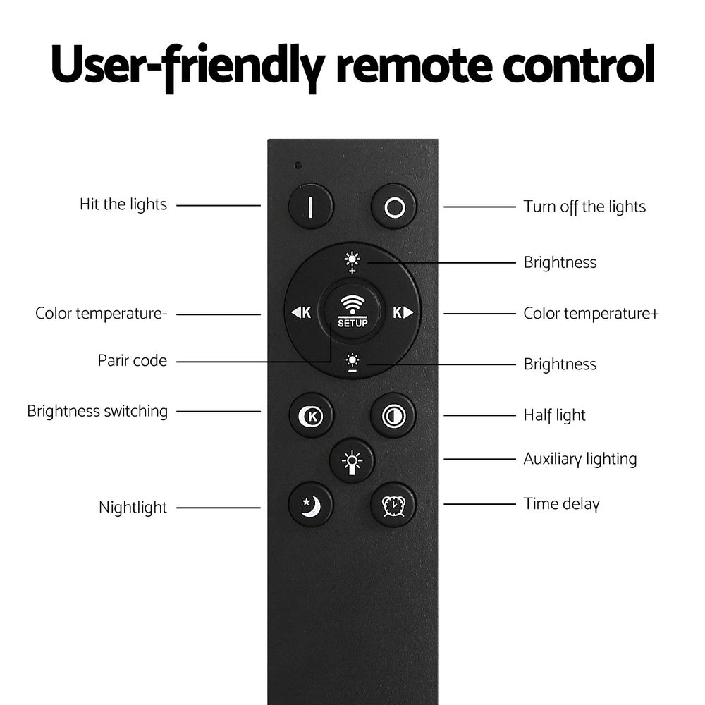 Artiss LED Floor Lamp 1.5m Remote Control Adjustable Brightness & Color Temperature - SuperSaverAU - view 6