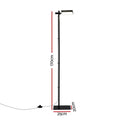 Artiss LED Floor Lamp 170cm, 12W Adjustable Height & 360° Rotating Light Head - SuperSaverAU - view 1