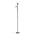 Artiss Floor Lamp 180cm Black Metal with Adjustable Child Light for Living Room - SuperSaverAU - view 2