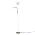 Artiss Gold Mother and Child Floor Lamp with Reading Light