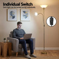 Artiss Gold Mother and Child Floor Lamp with Reading Light
